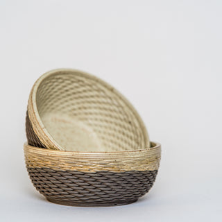 Schale Basket (Dunkel, Vanille)