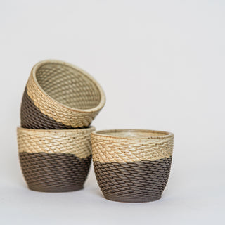 Kaffeebecher Basket (Dunkel, Vanille)